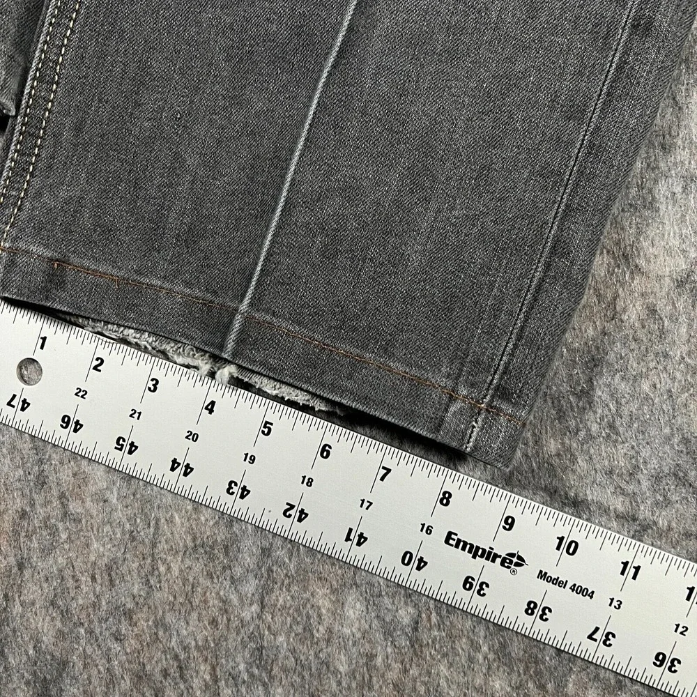 Sean John Hamilton Men's Straight Jeans Size 36x32 Gray‎ Denim Cotton Distressed